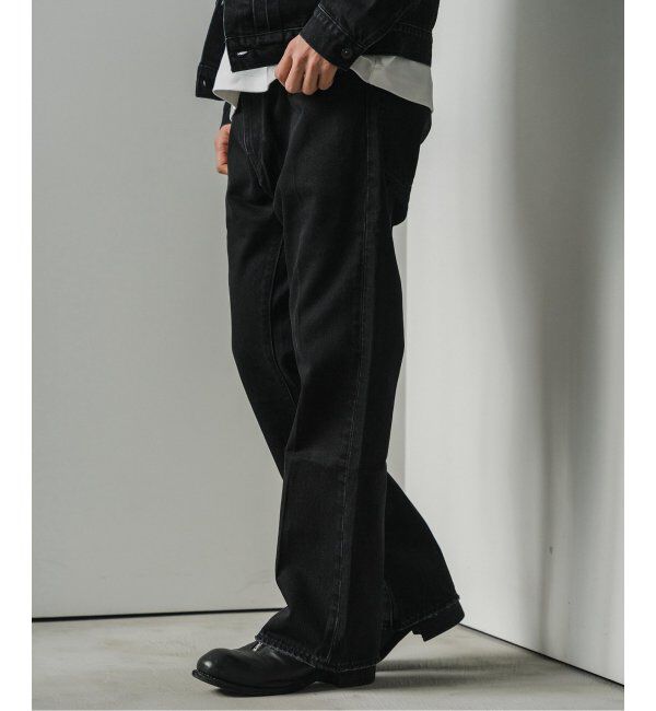 EDIFICE「Levi&rsquo;s(リーバイス) 別注 517 TM BLACK L29」|デニム|