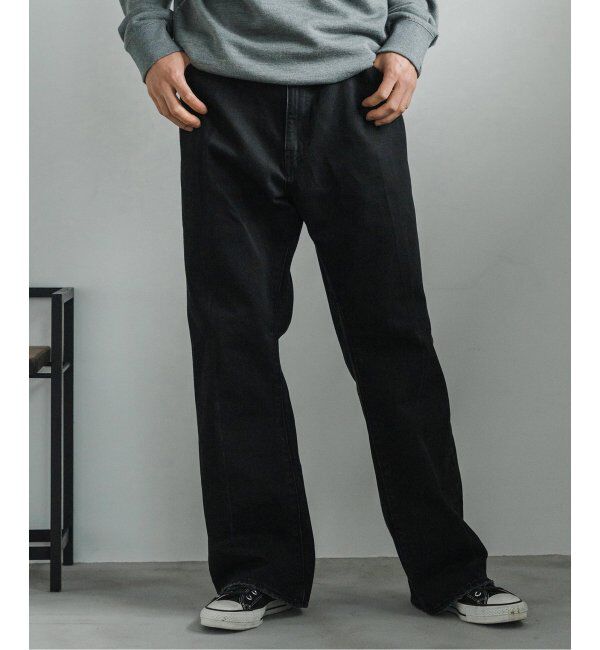 EDIFICE「Levi&rsquo;s(リーバイス) 別注 517 TM BLACK L29」|デニム|