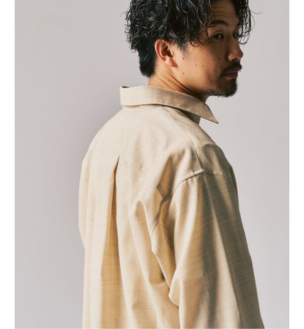 417 EDIFICE「LE JAPON Akita レギュラーウールシャツ」|シャツ・ブラウス|