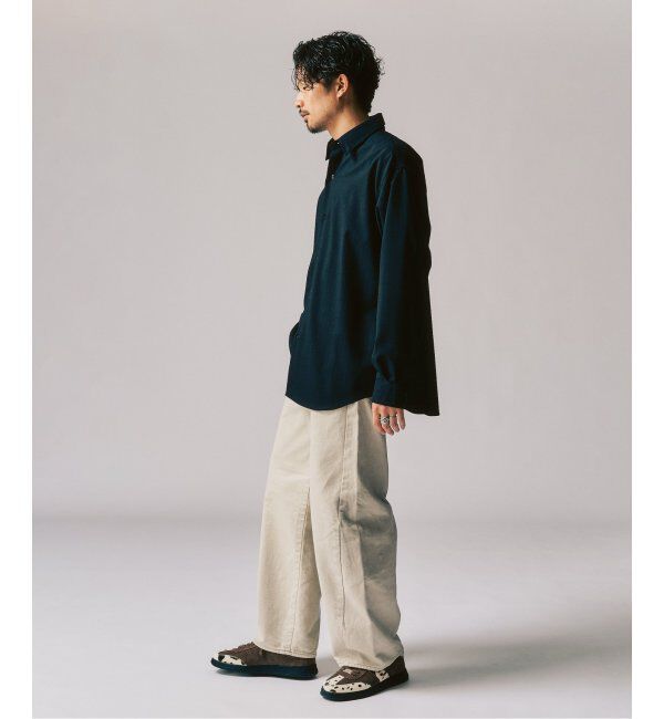 417 EDIFICE「LE JAPON Akita レギュラーウールシャツ」|シャツ・ブラウス|
