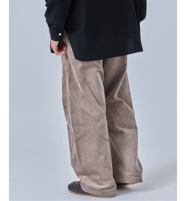 EDIFICE「コーデュロイ アーミー トラウザー」|スラックス|
