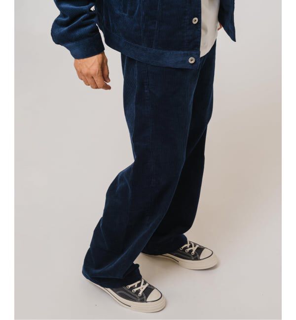 EDIFICE「コーデュロイ アーミー トラウザー」|スラックス|