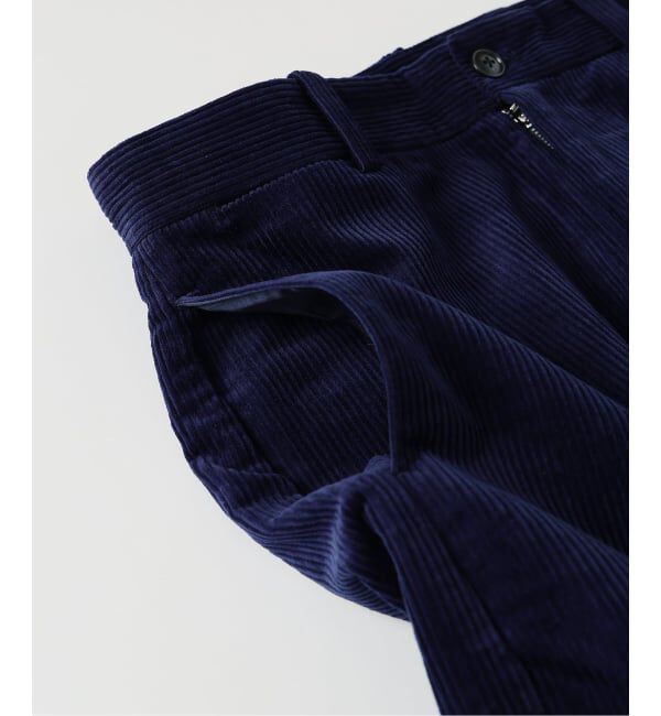 EDIFICE「コーデュロイ アーミー トラウザー」|スラックス|