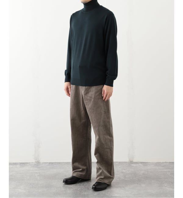 EDIFICE「コーデュロイ アーミー トラウザー」|スラックス|