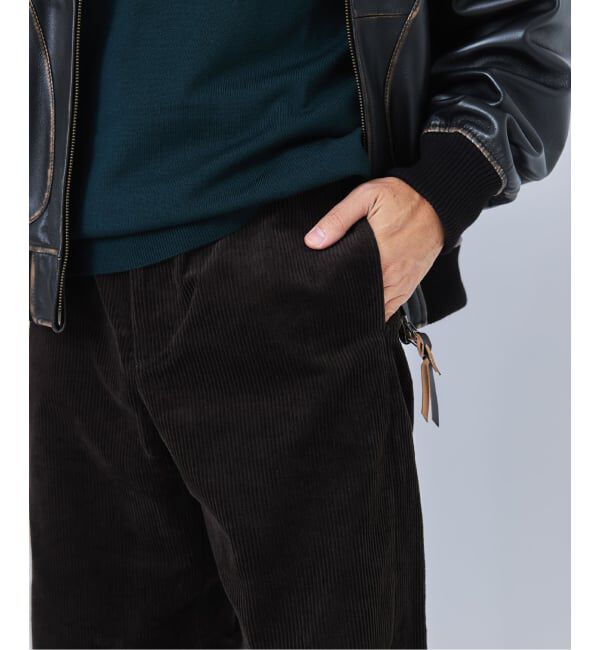 EDIFICE「コーデュロイ アーミー トラウザー」|スラックス|