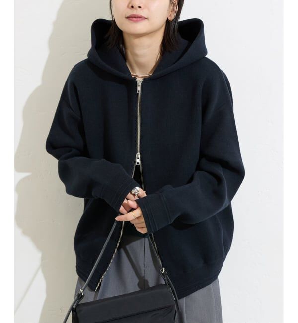 JOURNAL STANDARD「《追加2》ダブルニットフーディ」|カーディガン|