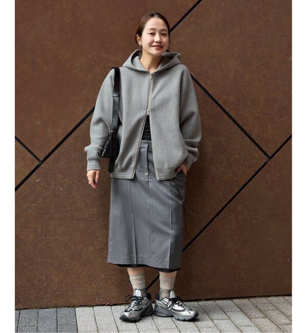 JOURNAL STANDARD「《追加2》ダブルニットフーディ」|カーディガン|