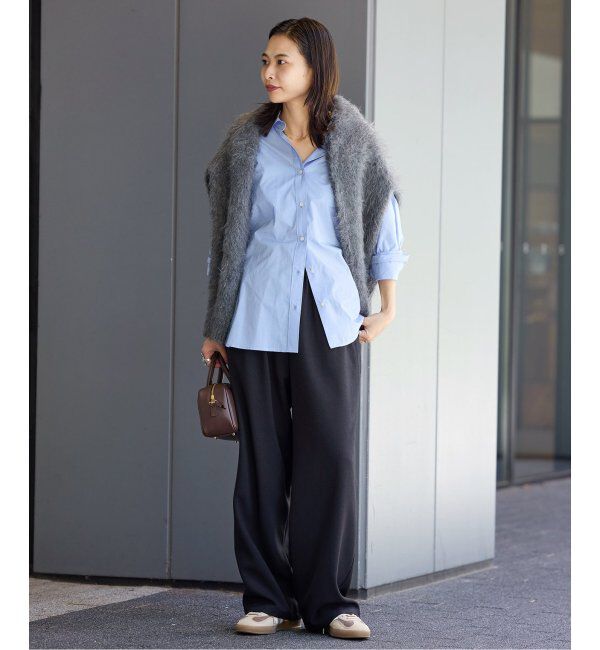 JOURNAL STANDARD「《追加4》ウールライクストレッチワイドパンツ」|その他|