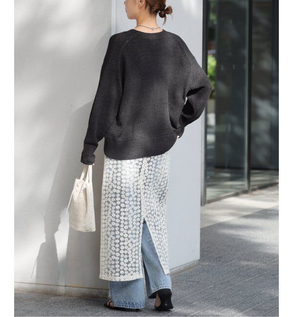 JOURNAL STANDARD relume「テープヤーンニュアンスVカーディガン」|カーディガン|