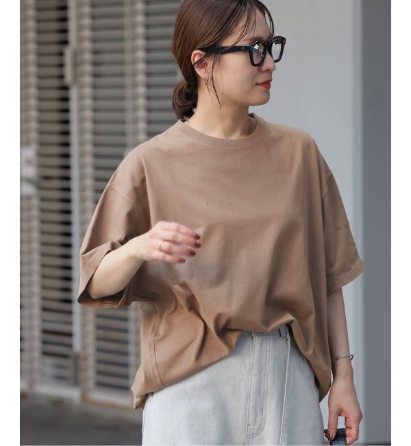 JOURNAL STANDARD「《追加》タックスウェットTシャツ」|Tシャツ・カットソー|ブラウン B