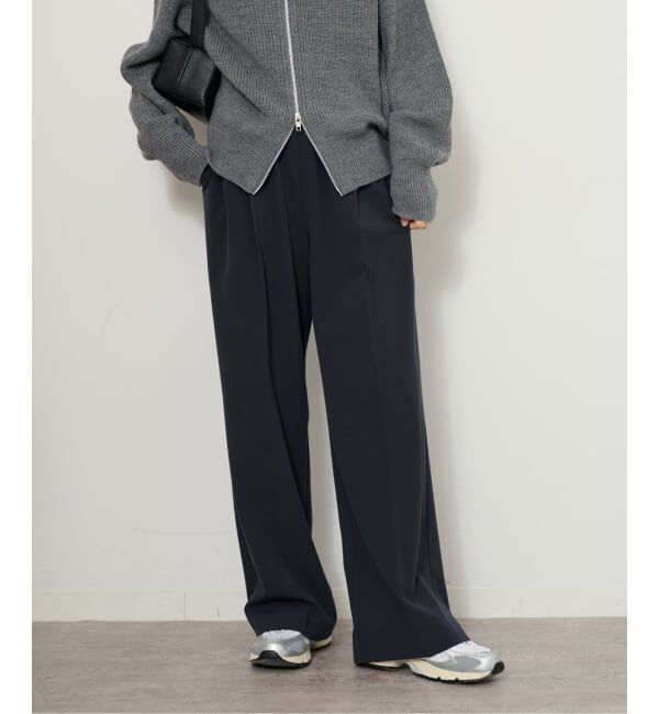 JOURNAL STANDARD relume「《追加/一部WEB限定/新色》スムースフレアタックパンツ」|スラックス|