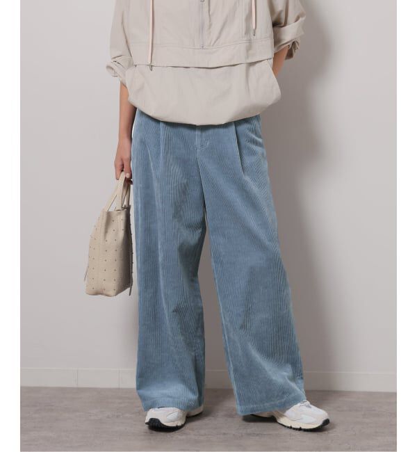 JOURNAL STANDARD relume「《追加 / 新色》ウォッシャブルコーデュロイタックワイドパンツ」|その他|