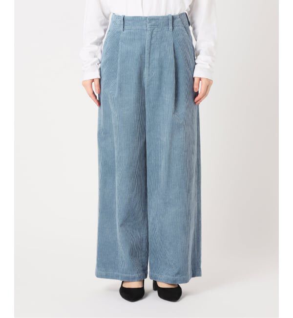 JOURNAL STANDARD relume「《追加 / 新色》ウォッシャブルコーデュロイタックワイドパンツ」|その他|