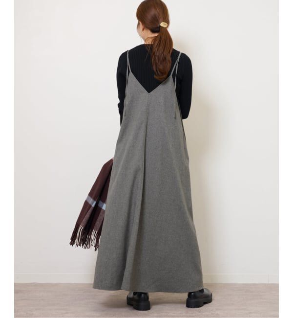 JOURNAL STANDARD relume「《WEB限定追加》ウォッシャブルブラッシュロングキャミワンピース」|ワンピース|