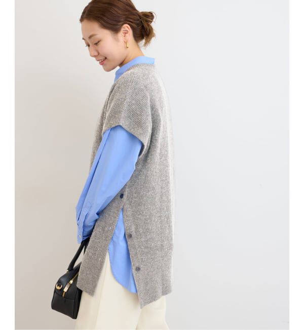 JOURNAL STANDARD relume「ウールカシミヤミックスポンチョベスト」|ベスト・ジレ|
