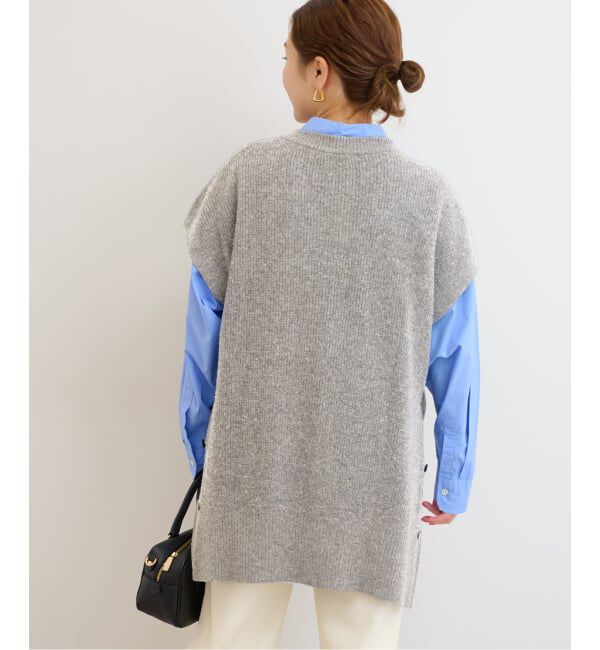 JOURNAL STANDARD relume「ウールカシミヤミックスポンチョベスト」|ベスト・ジレ|
