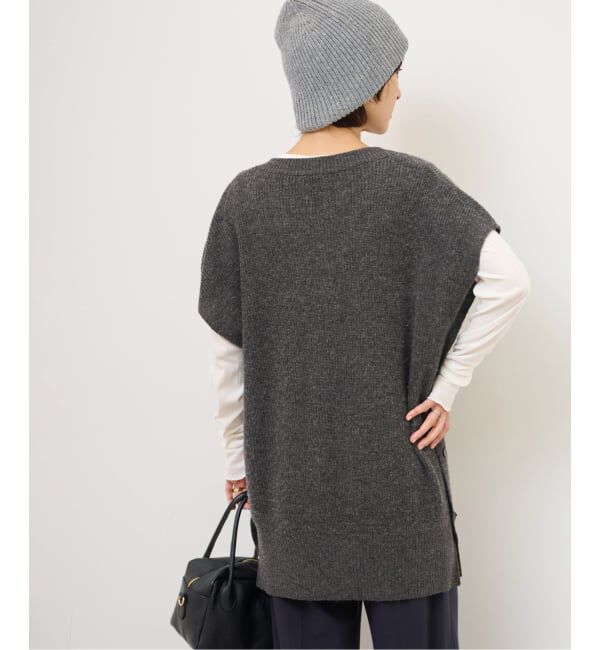 JOURNAL STANDARD relume「ウールカシミヤミックスポンチョベスト」|ベスト・ジレ|