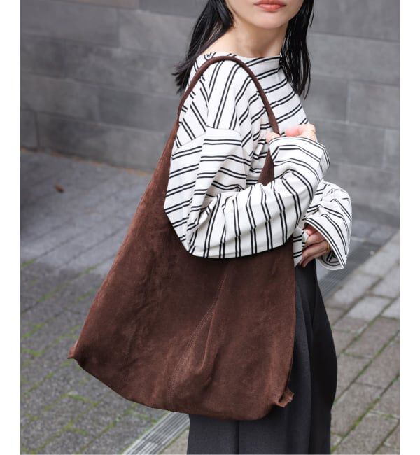 JOURNAL STANDARD relume「《WEB限定追加3》別注【AULENTTI/オウレンティ】スウェードトートバッグ」|トートバッグ|