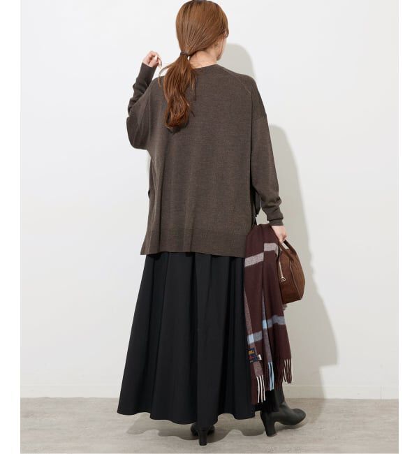 JOURNAL STANDARD relume「《一部WEB限定追加3》BiellaYarnワイドクルーネックプルオーバー」|ニット・セーター|