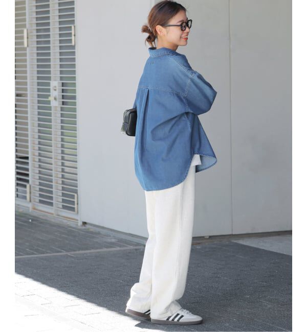JOURNAL STANDARD relume「《WEB限定追加2》デニムプルオーバーシャツ」|シャツ・ブラウス|