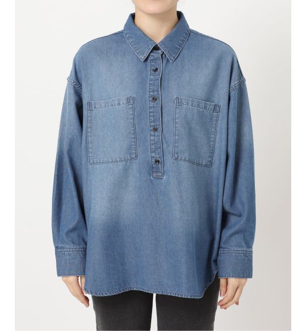 JOURNAL STANDARD relume「《WEB限定追加2》デニムプルオーバーシャツ」|シャツ・ブラウス|