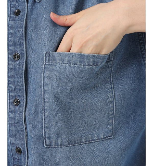 JOURNAL STANDARD relume「《WEB限定追加2》デニムプルオーバーシャツ」|シャツ・ブラウス|