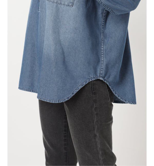 JOURNAL STANDARD relume「《WEB限定追加2》デニムプルオーバーシャツ」|シャツ・ブラウス|