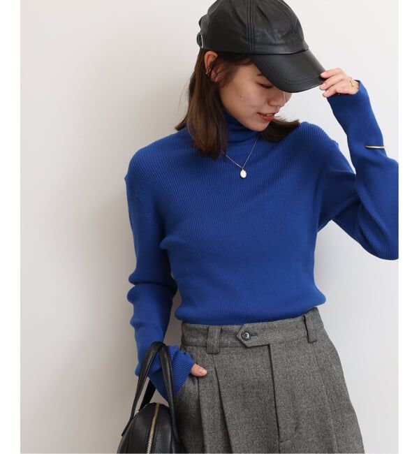 JOURNAL STANDARD relume「《追加3》スイスオーガニックコットンタートルネックプルオーバー」|ニット・セーター|