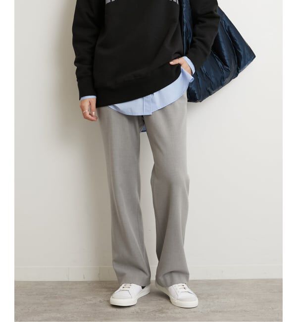 JOURNAL STANDARD relume「《一部WEB限定追加3》サーモサキソニー裏起毛パンツ」|スラックス|グレーA