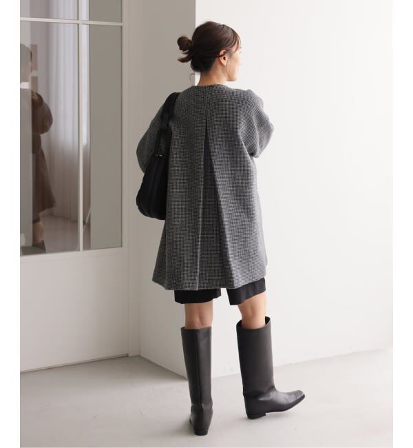 JOURNAL STANDARD「《追加2》スーパー140ビーバーノーカラーミドルコート」|ノーカラーコート|