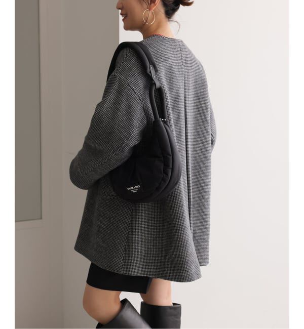 JOURNAL STANDARD「《追加2》スーパー140ビーバーノーカラーミドルコート」|ノーカラーコート|