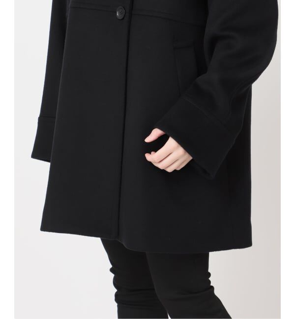 JOURNAL STANDARD「《追加2》スーパー140ビーバーノーカラーミドルコート」|ノーカラーコート|