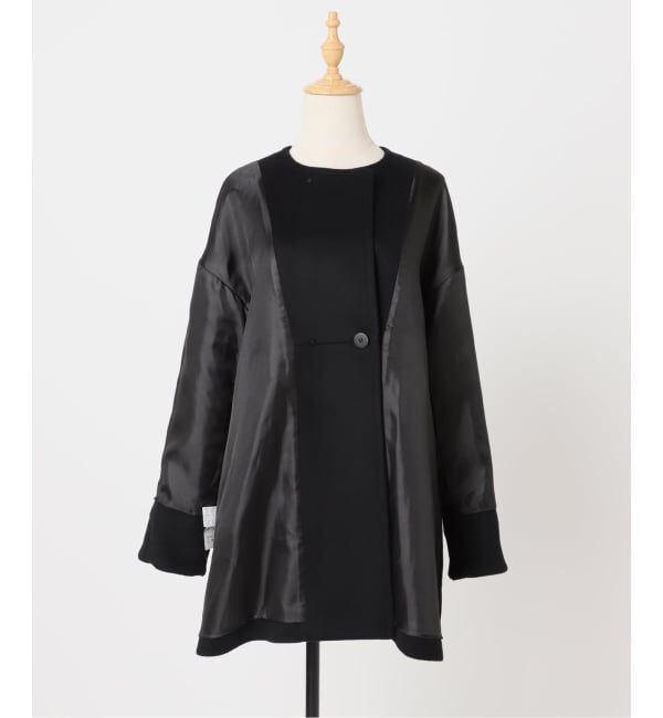 JOURNAL STANDARD「《追加2》スーパー140ビーバーノーカラーミドルコート」|ノーカラーコート|