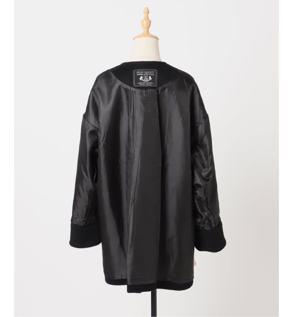 JOURNAL STANDARD「《追加2》スーパー140ビーバーノーカラーミドルコート」|ノーカラーコート|