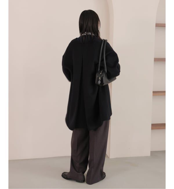 JOURNAL STANDARD「《追加2》スーパー140ビーバーノーカラーミドルコート」|ノーカラーコート|