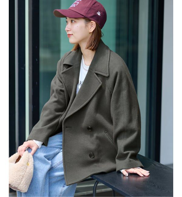 JOURNAL STANDARD relume「《WEB限定追加》尾州ウールショートPコート」|ピーコート|
