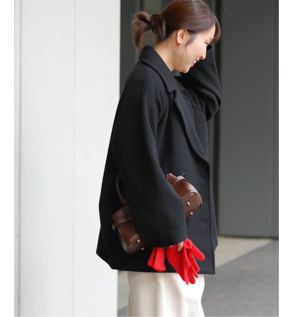 JOURNAL STANDARD relume「《WEB限定追加》尾州ウールショートPコート」|ピーコート|