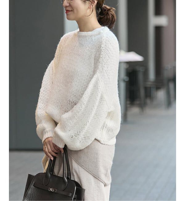 JOURNAL STANDARD「シアージャガードニットプルオーバー」|ニット・セーター|