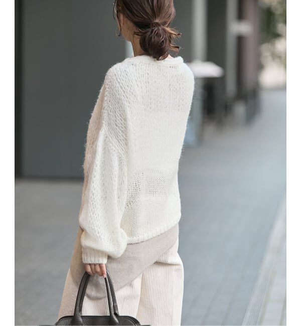 JOURNAL STANDARD「シアージャガードニットプルオーバー」|ニット・セーター|