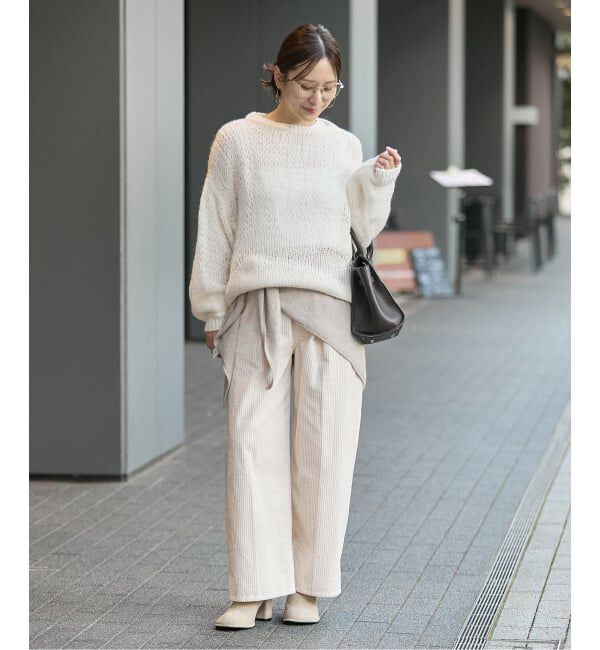 JOURNAL STANDARD「シアージャガードニットプルオーバー」|ニット・セーター|