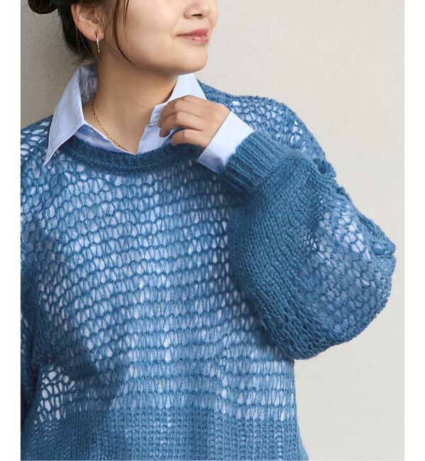 JOURNAL STANDARD「シアージャガードニットプルオーバー」|ニット・セーター|