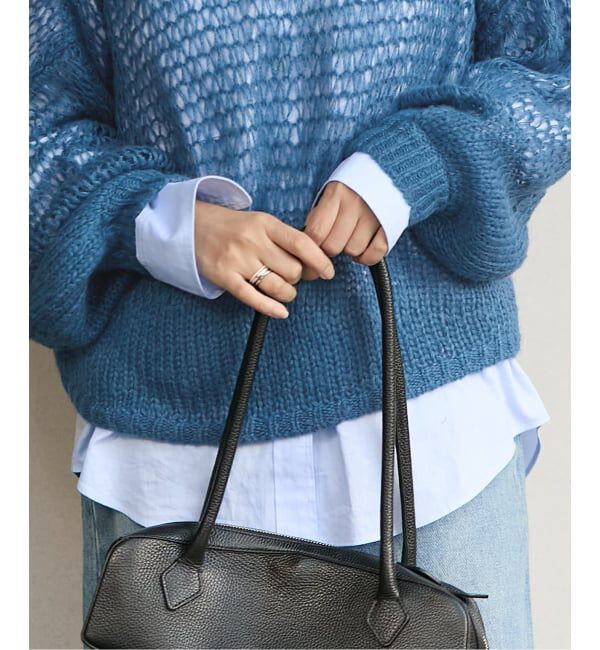 JOURNAL STANDARD「シアージャガードニットプルオーバー」|ニット・セーター|