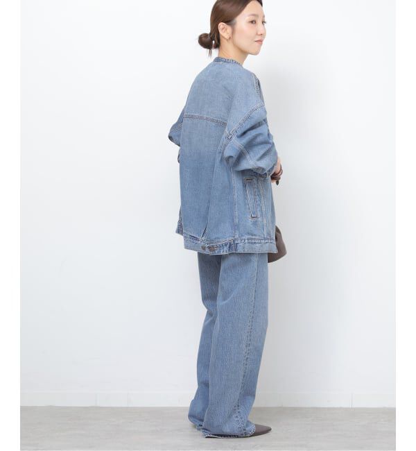 JOURNAL STANDARD relume「［26SS新作］別注【LEVI&rsquo;S】COLLARLESS XL TRUCKER：デニムジャケット」|デニムジャケット|