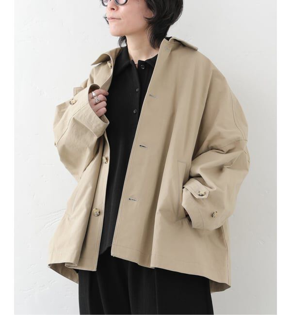 journal standard luxe「《予約》ハイカウントツイル BIGコート」|その他|ベージュ