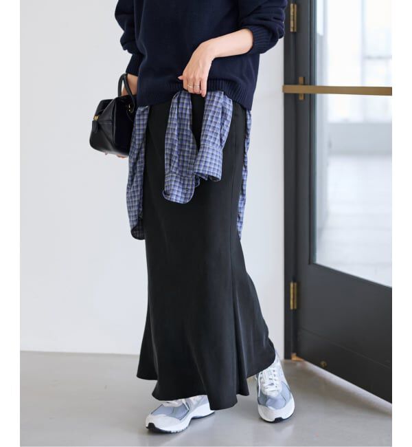 FRAMeWORK「≪追加≫シルキーキュプラバイアススカート」|スカート|