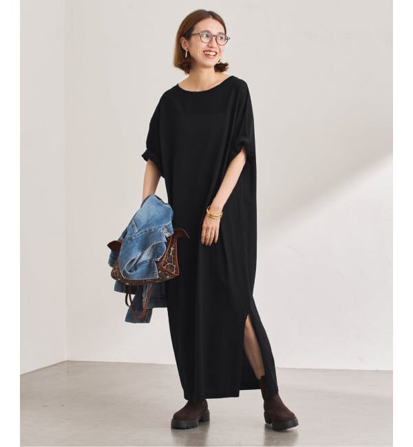 FRAMeWORK「≪WEB限定 / 追加≫コットンジャージーマキシワンピース」|ワンピース|