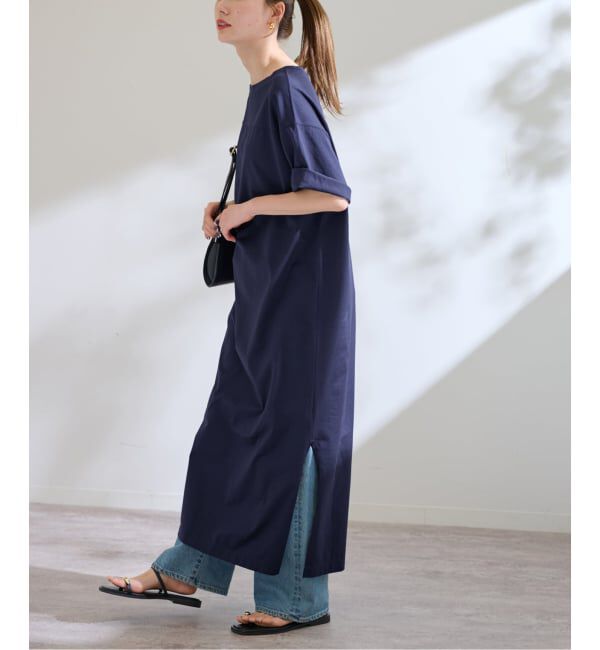 FRAMeWORK「≪WEB限定 / 追加≫コットンジャージーマキシワンピース」|ワンピース|