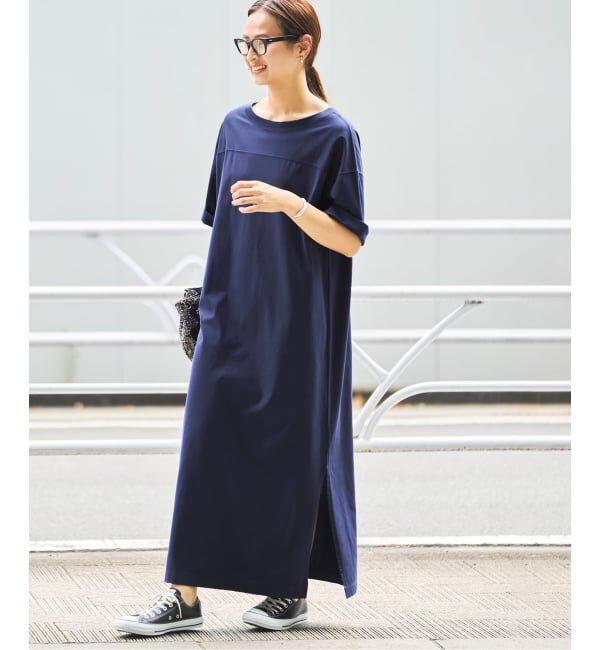 FRAMeWORK「≪WEB限定 / 追加≫コットンジャージーマキシワンピース」|ワンピース|