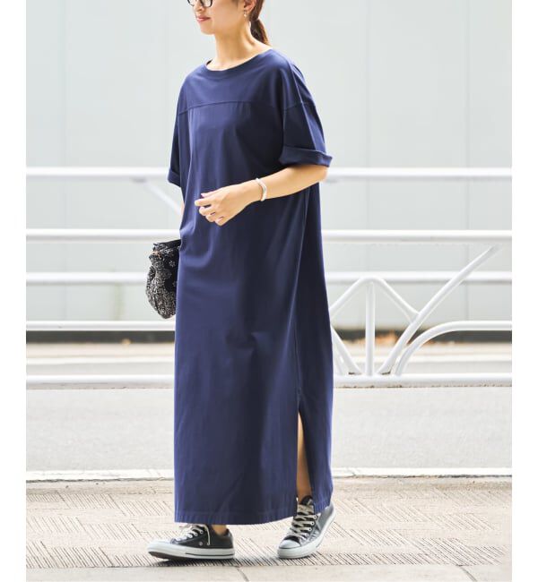 FRAMeWORK「≪WEB限定 / 追加≫コットンジャージーマキシワンピース」|ワンピース|