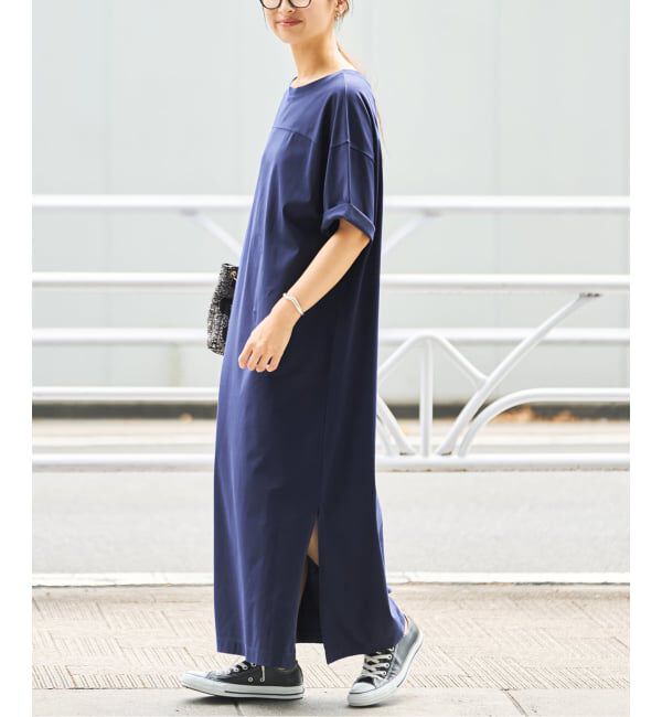 FRAMeWORK「≪WEB限定 / 追加≫コットンジャージーマキシワンピース」|ワンピース|